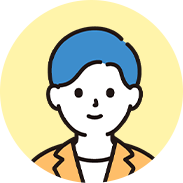男性のイラストアイコン
